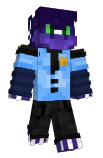 Front of Bluverny's skin