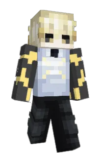 Front of Jraet's skin