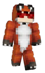 piper and tall poppy Minecraft skin — Classic model — first worn by Ganmu7