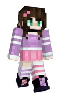Front of LimeBun's skin