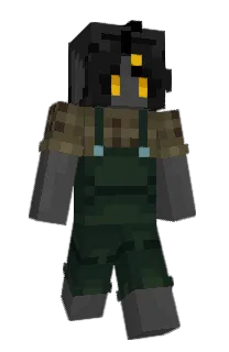 Front of Gredyy's skin