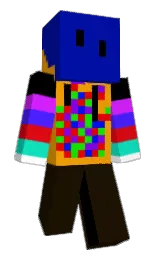SHWRaven's Minecraft skin wearing the Migrator cape