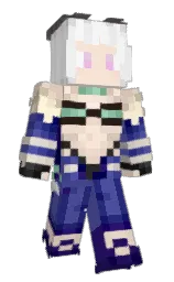 Slim Minecraft skin