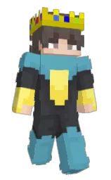 CbxsstionGoBRR's Minecraft skin wearing the Pan cape