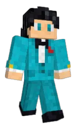 hbg_king's Minecraft skin wearing the Home cape