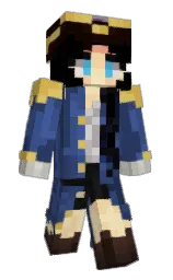 black and rhino Minecraft skin — Slim model — first worn by kittykatkeys