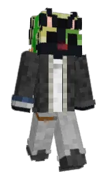 Slim Minecraft skin