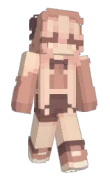 MursuZ's Minecraft skin wearing the Minecraft Experience cape