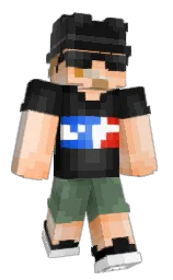 cod gray and chardonnay Minecraft skin — Classic model — first worn by siiimpstar