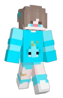 Front of Minecraft skin