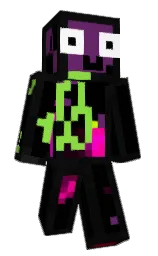 zai18's Minecraft skin wearing the Menace cape