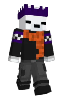 Front of Zyketx's skin