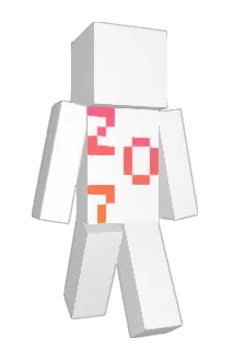 207Fluffy Minecraft avatar full body