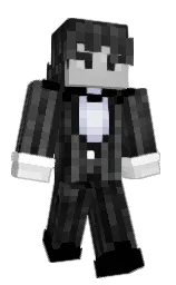black and mine shaft Minecraft skin — Slim model — first worn by Kairoshigan