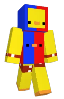 Front of Minecraft skin
