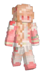 Auraveon's Minecraft skin wearing the Aurora cape