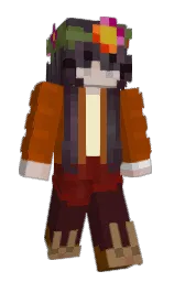 cedar and brown Minecraft skin — Classic model — first worn by RubyflavoredCat