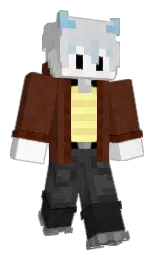 Frost_Frigas's Minecraft skin wearing the Twisted cape