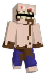 just right and espresso Minecraft skin — Classic model — first worn by emoemory