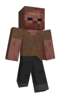 Front of Korba's skin