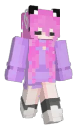 HgNgoc's Minecraft skin wearing the Cherry Blossom cape