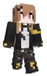 blackdia's Minecraft skin wearing the Migrator cape