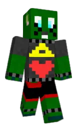 linkthegamer's Minecraft skin wearing the Vanilla cape