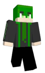 white and mine shaft Minecraft skin — Classic model — first worn by Roblox_red