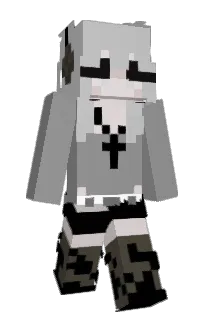 Front of catanass's skin