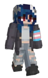 Slim Minecraft skin