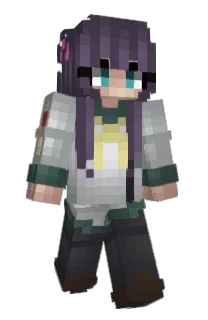 Front of Heureuse's skin