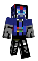 Zanenoth's Minecraft skin wearing the Migrator cape