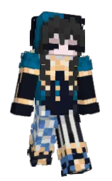 vulcan and orient Minecraft skin — Slim model — first worn by s0ul1Rae