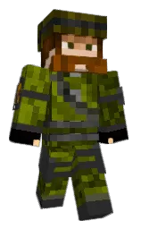 heavy metal and zinnwaldite Minecraft skin — Classic model — first worn by OrdinaryTony