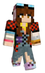 swamp and black Minecraft skin — Classic model — first worn by GraystormGary