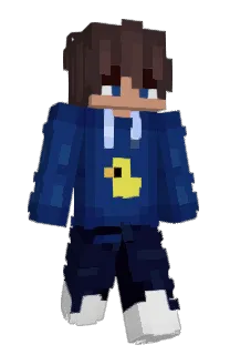 Front of StrikingDuck's skin