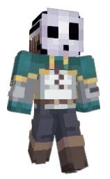 MyshT's Minecraft skin wearing the Pan cape