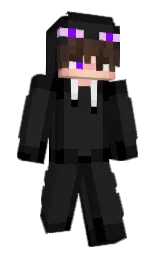 mine shaft and cod gray Minecraft skin — Slim model