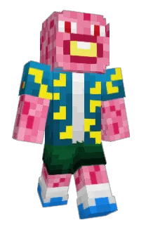 Front of Blossoum's skin