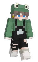mine shaft and spring leaves Minecraft skin — Slim model