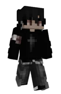 Front of KissedVeil's skin