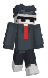 mako and bright gray Minecraft skin — Classic model