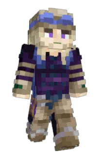 Front of Dimitroid's skin