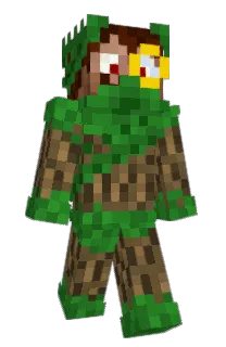 Front of Negums's skin