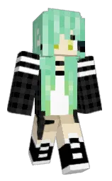 Linnenn's Minecraft skin wearing the Migrator cape