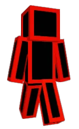 red and scarlet Minecraft skin — Classic model