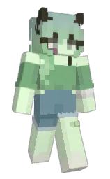 Slim Minecraft skin