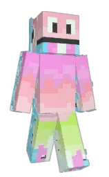 mine shaft and charlotte Minecraft skin — Slim model — first worn by SnakeSnuggles