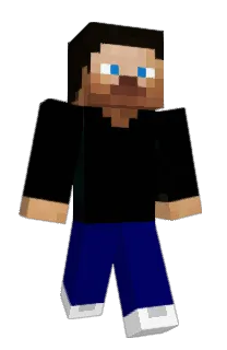 Front of Manideke's skin