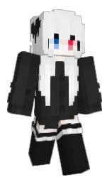 mine shaft and concrete Minecraft skin — Slim model